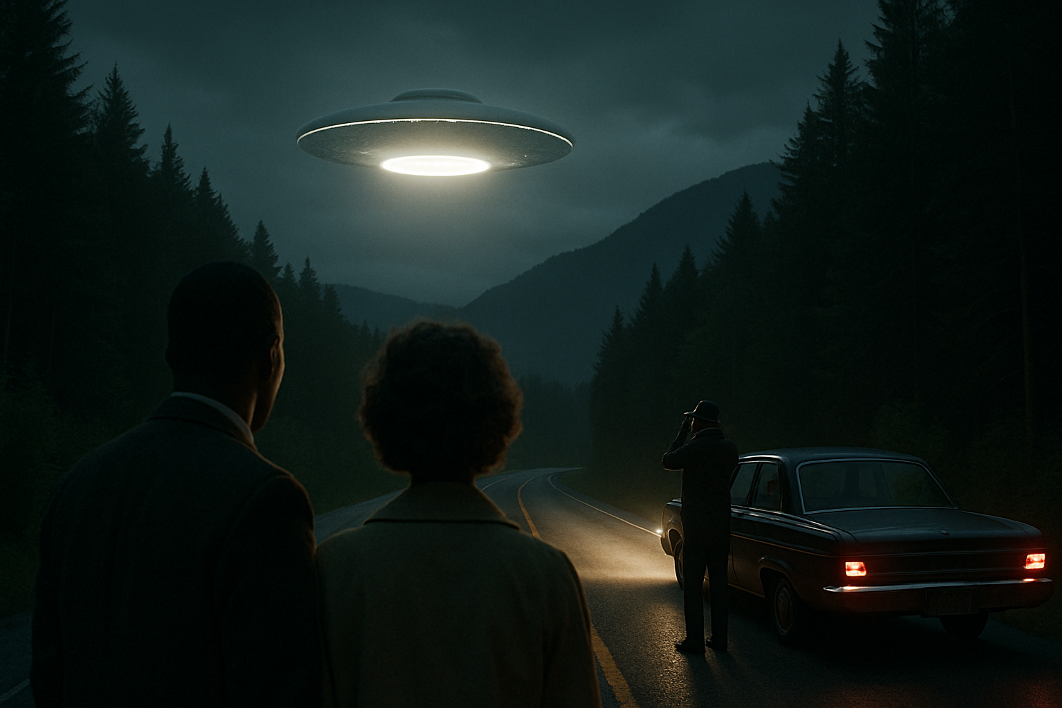 AI illustration of the Betty and Barney Hill abduction incident (3)