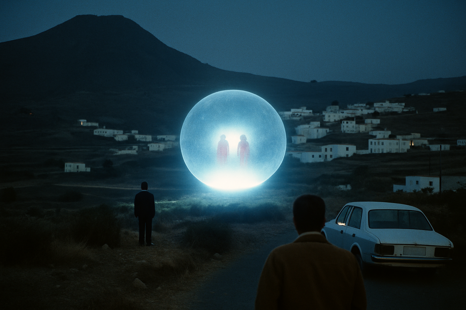 AI illustration of the 1976 Canary Islands UFO sightings incident (1)