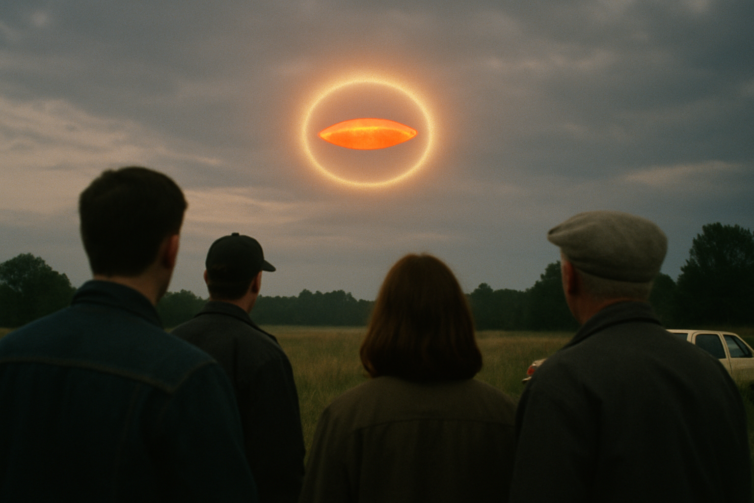 AI illustration of the 2024 composite sketch: orange disc with halo incident (3)