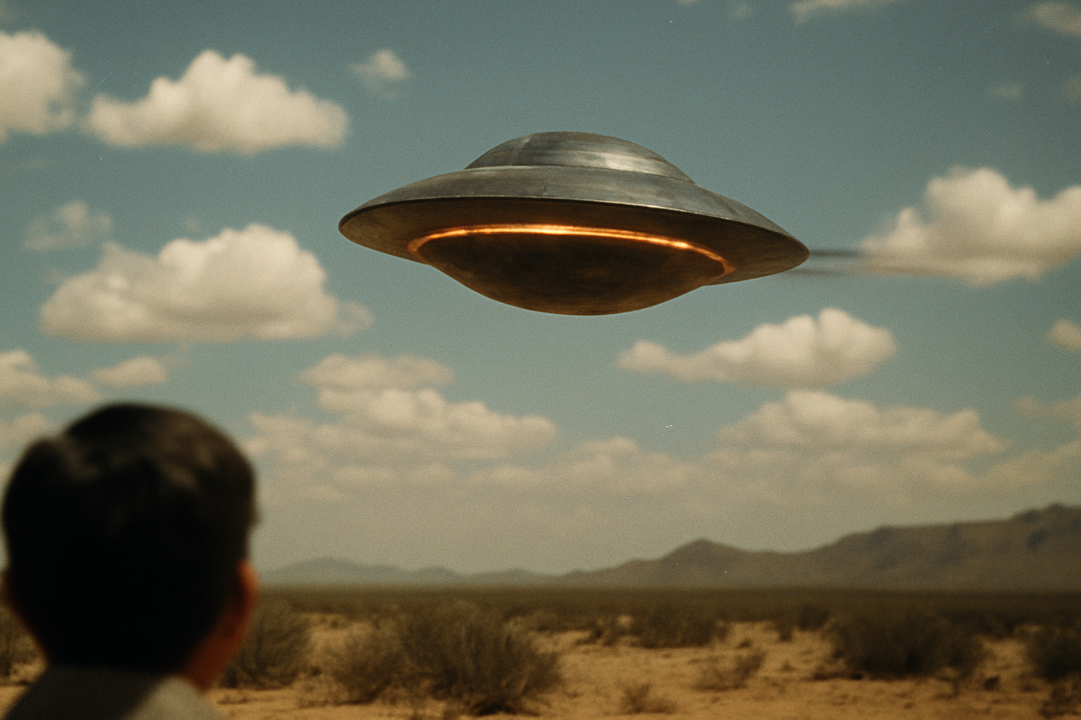 AI illustration of the Coyame UFO incident (1974) incident (2)