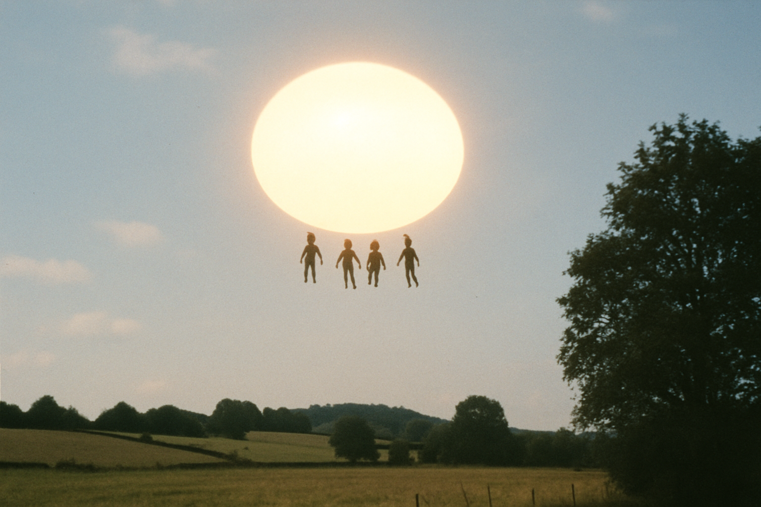 AI illustration of the Cussac UFO encounter incident (2)
