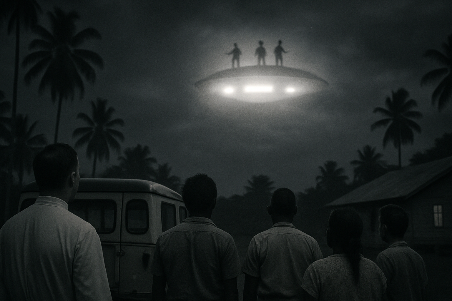 AI illustration of the Father Gill UFO sighting incident (3)