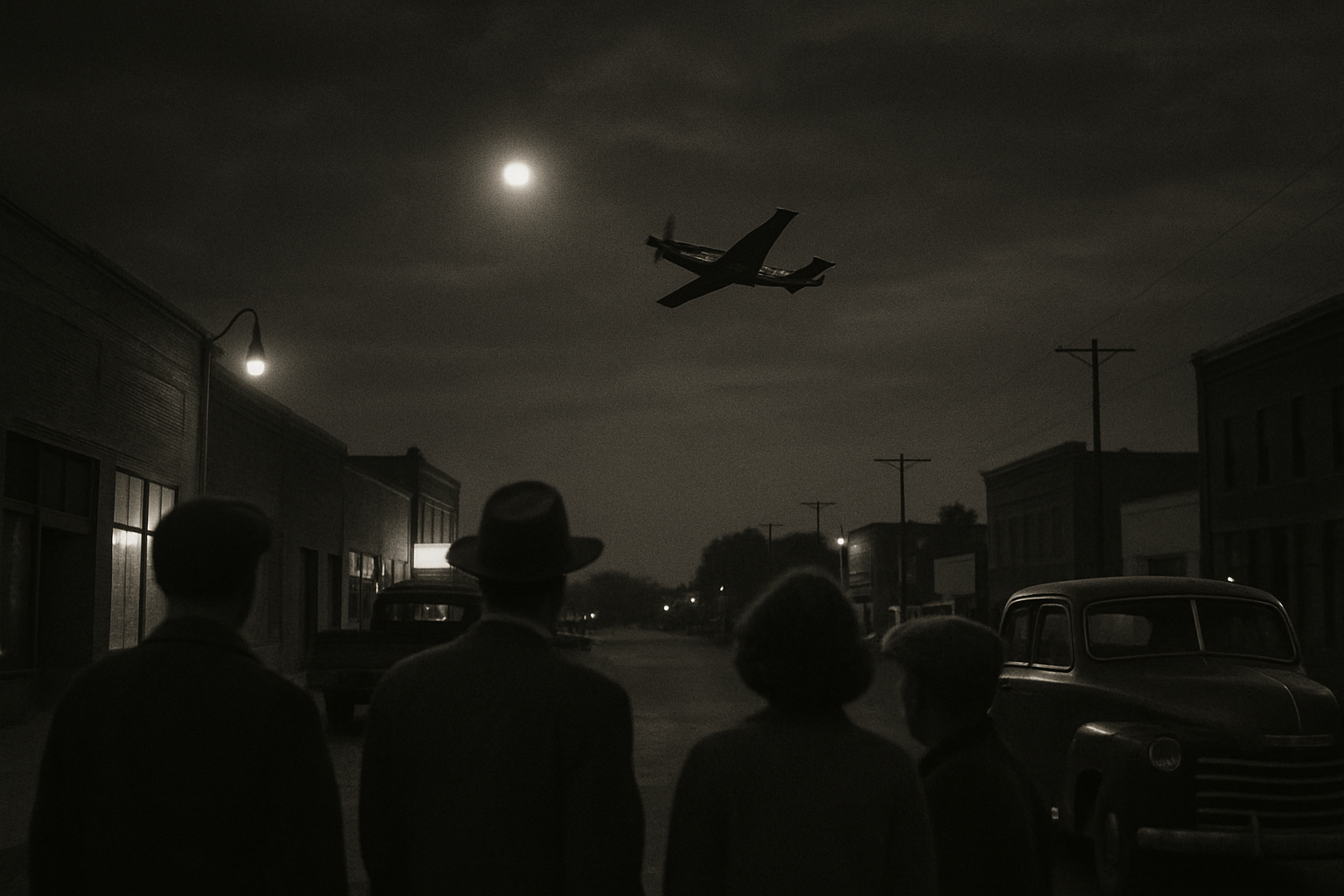 AI illustration of the Gorman Dogfight (1948) incident (1)