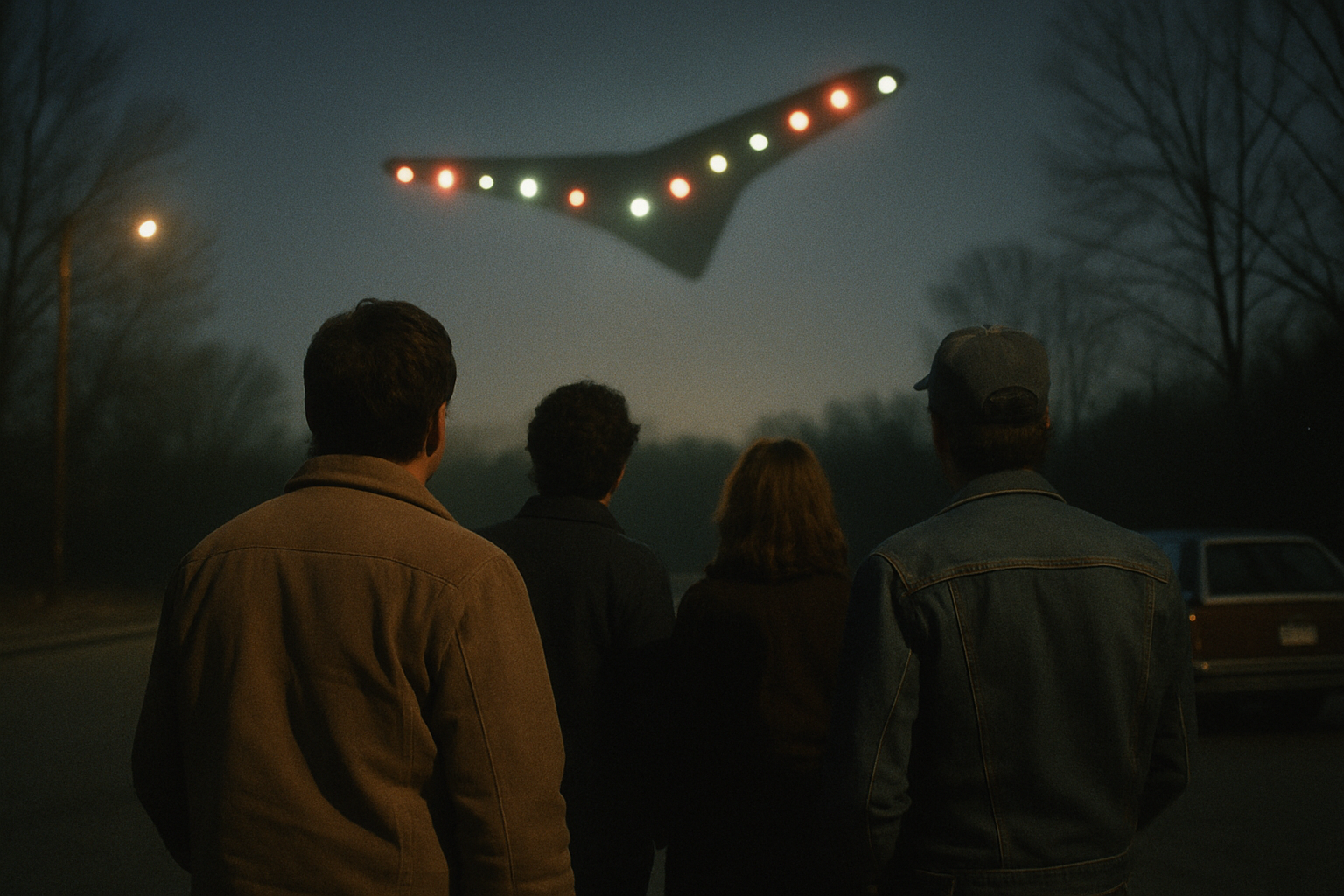 AI illustration of the Hudson Valley UFO sightings (1983) incident (3)