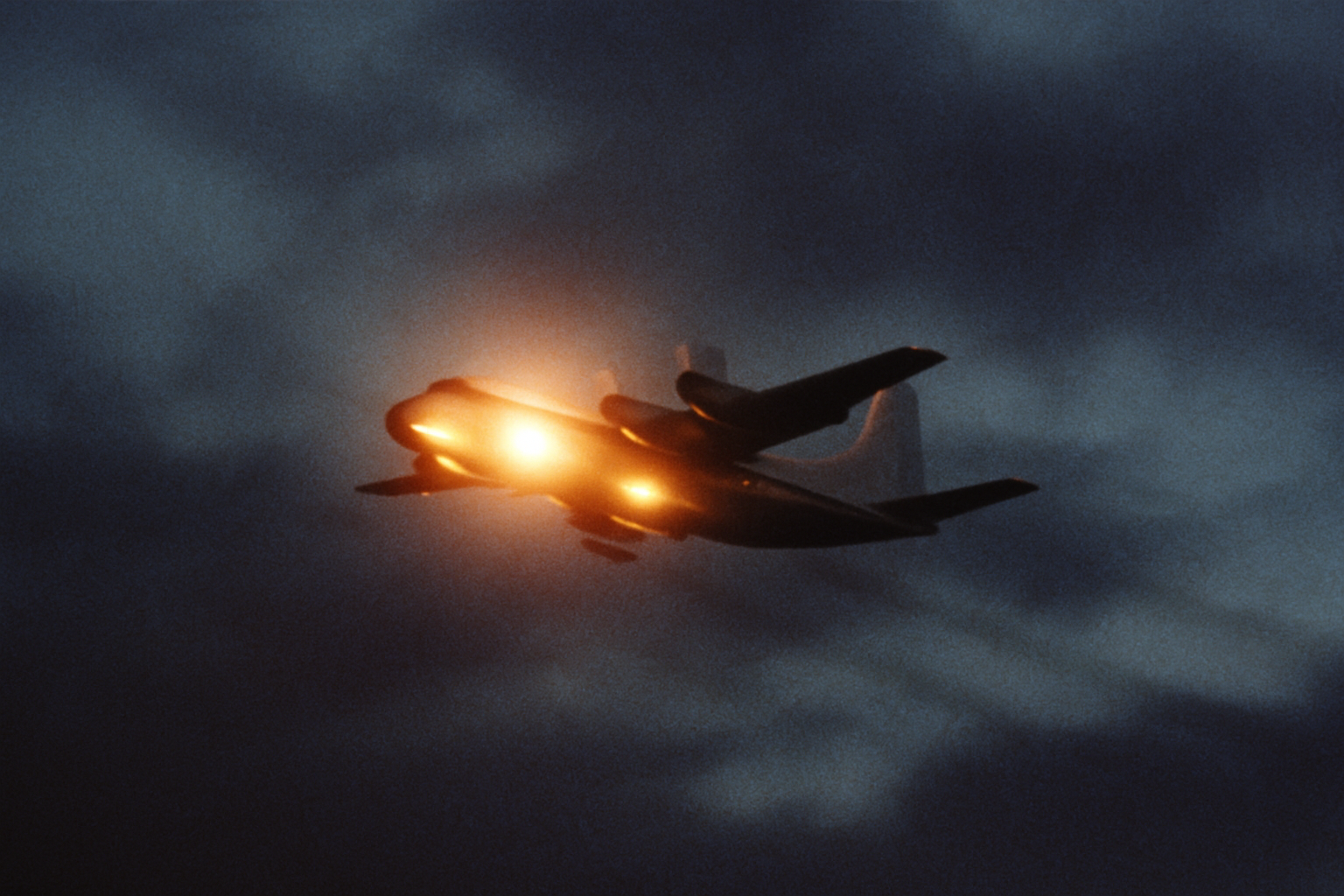 AI illustration of the Kaikoura Lights (1978) incident (2)