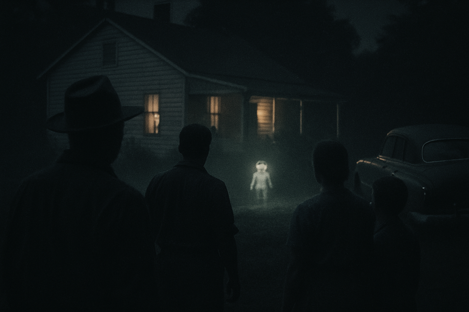 AI illustration of the The Kelly–Hopkinsville Encounter (1955) incident (3)