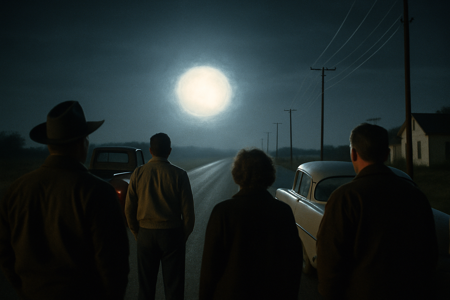 AI illustration of the Levelland UFO case incident (3)