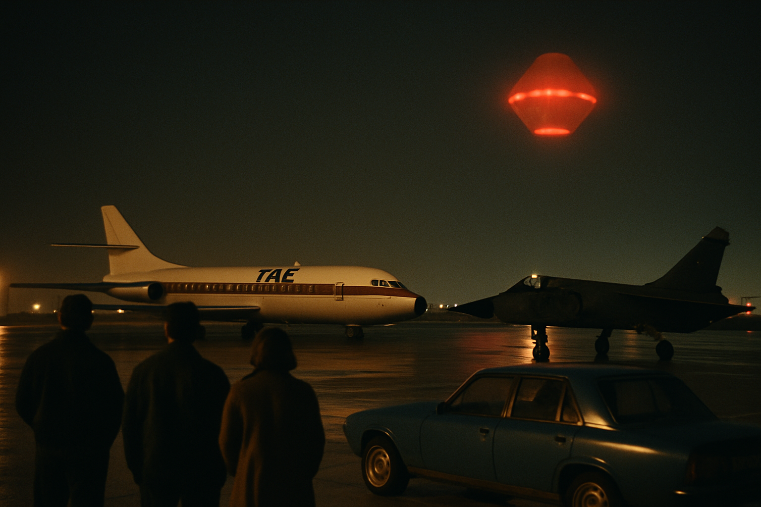 AI illustration of the Manises UFO incident incident (1)