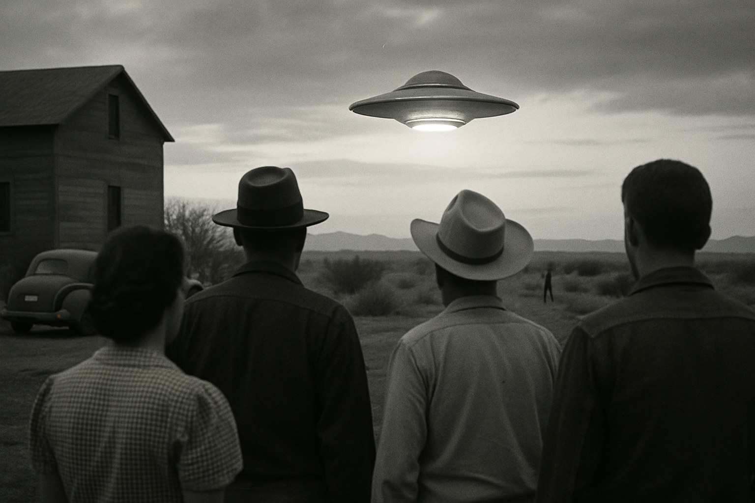 AI illustration of the The Roswell Incident (1947) incident (3)