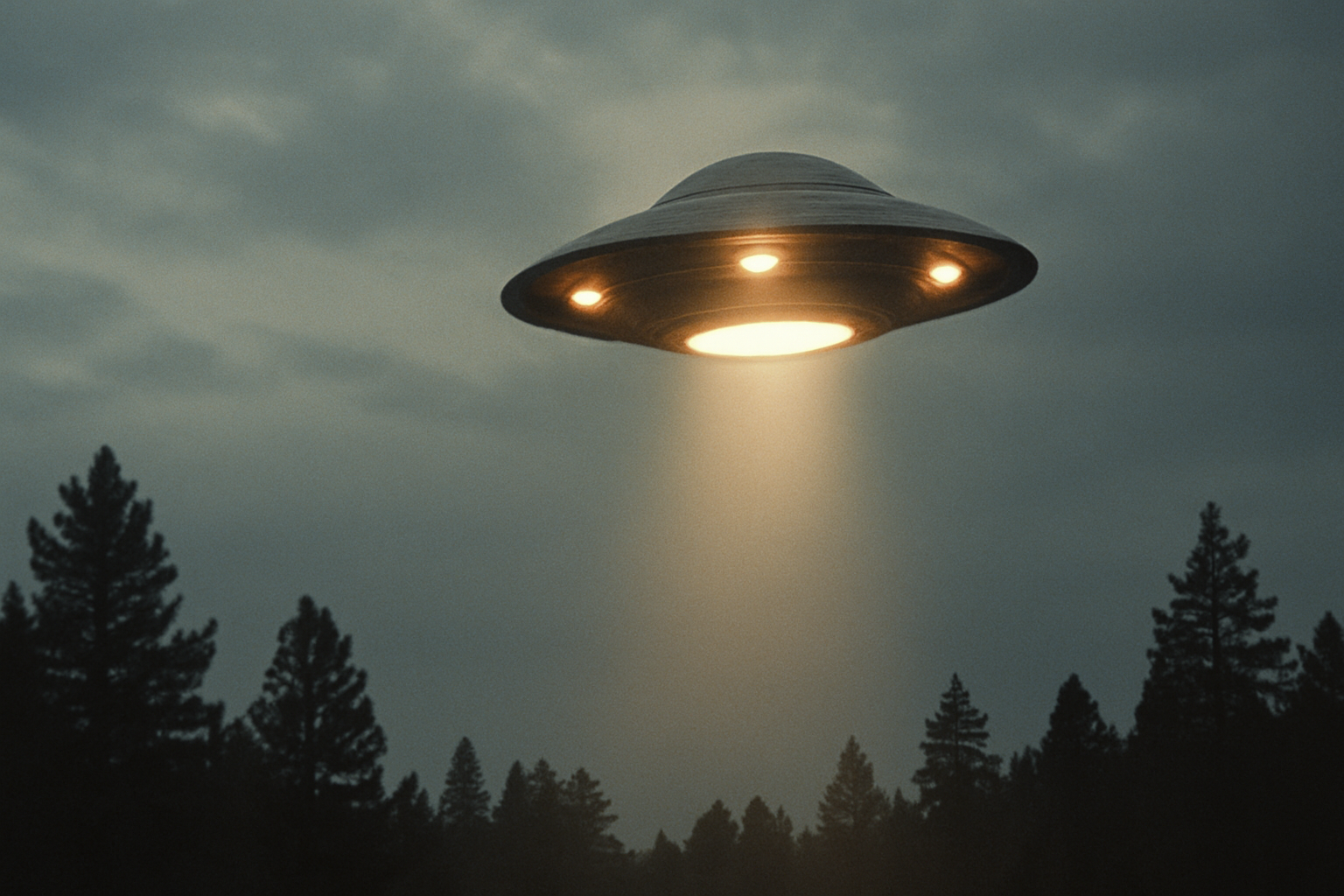 AI illustration of the Travis Walton UFO incident (the Walton experience) incident (2)