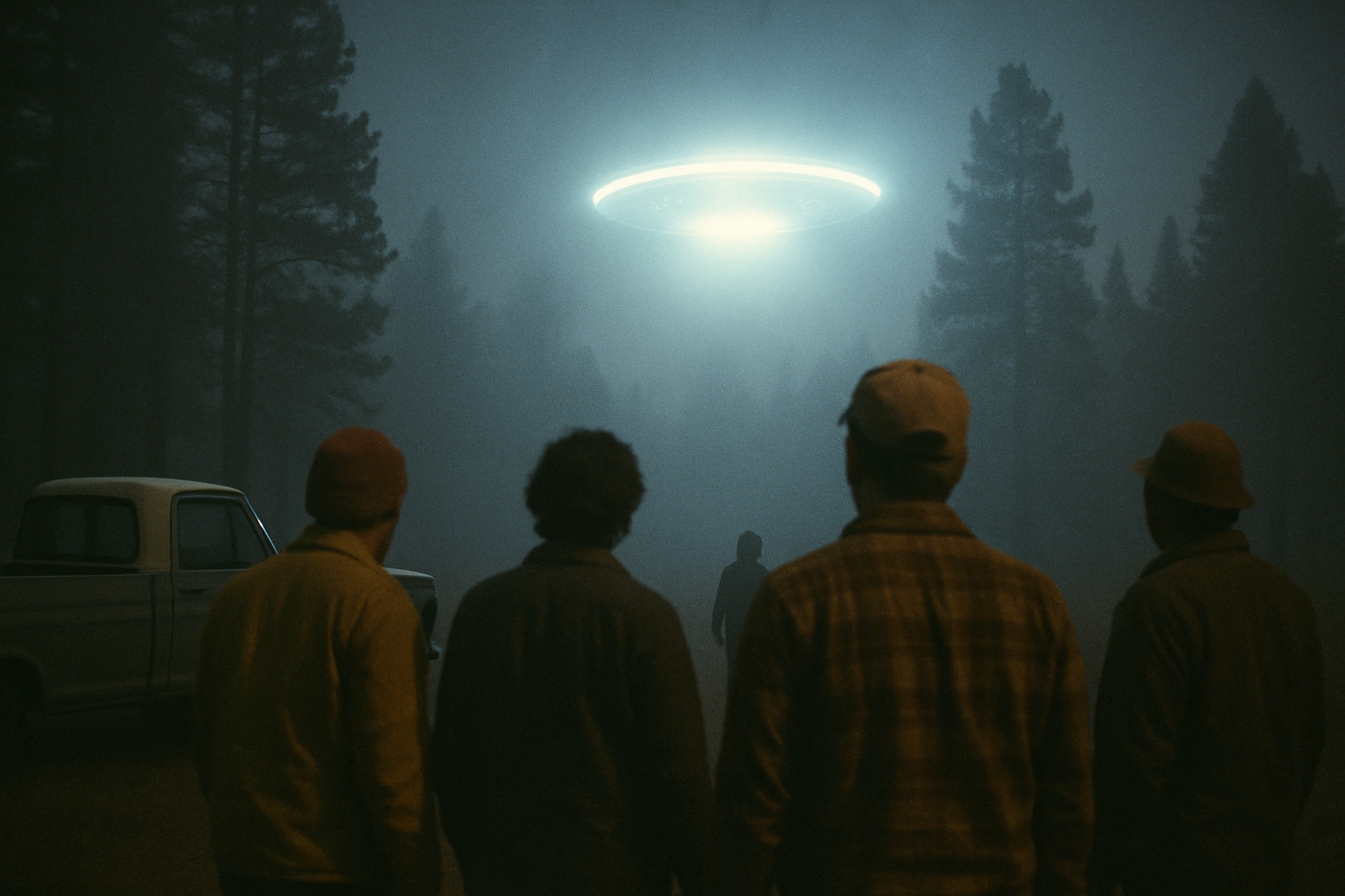 AI illustration of the Travis Walton UFO incident (the Walton experience) incident (3)