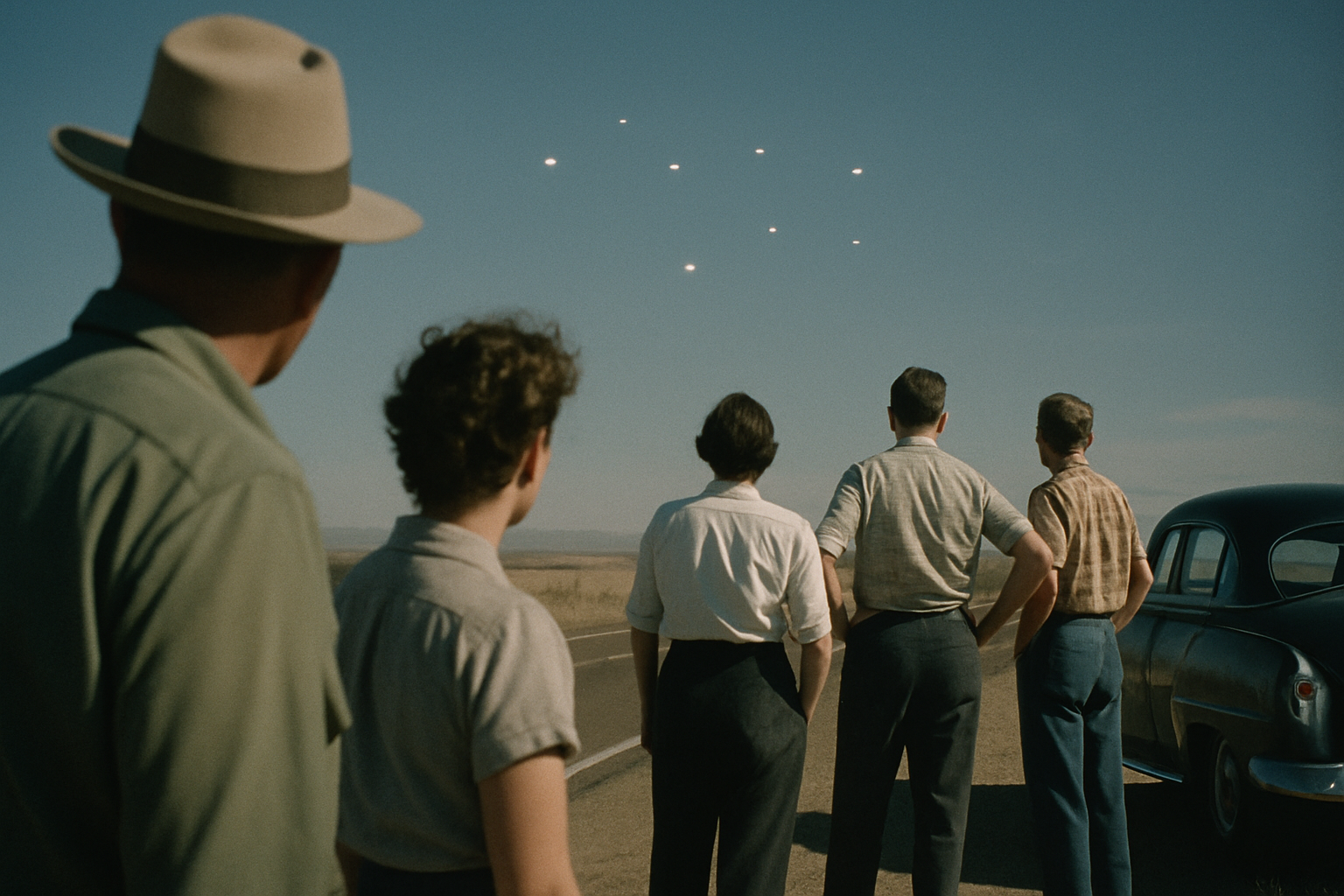 AI illustration of the Tremonton UFO film incident (3)