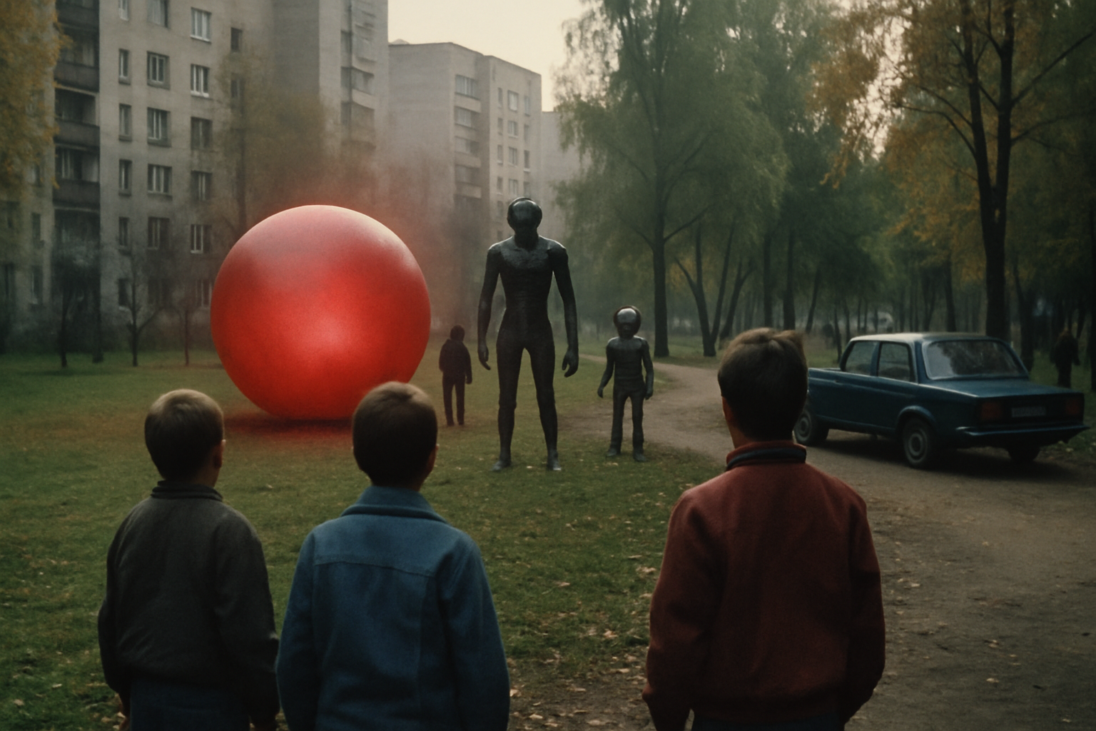 AI illustration of the Voronezh UFO incident incident (1)