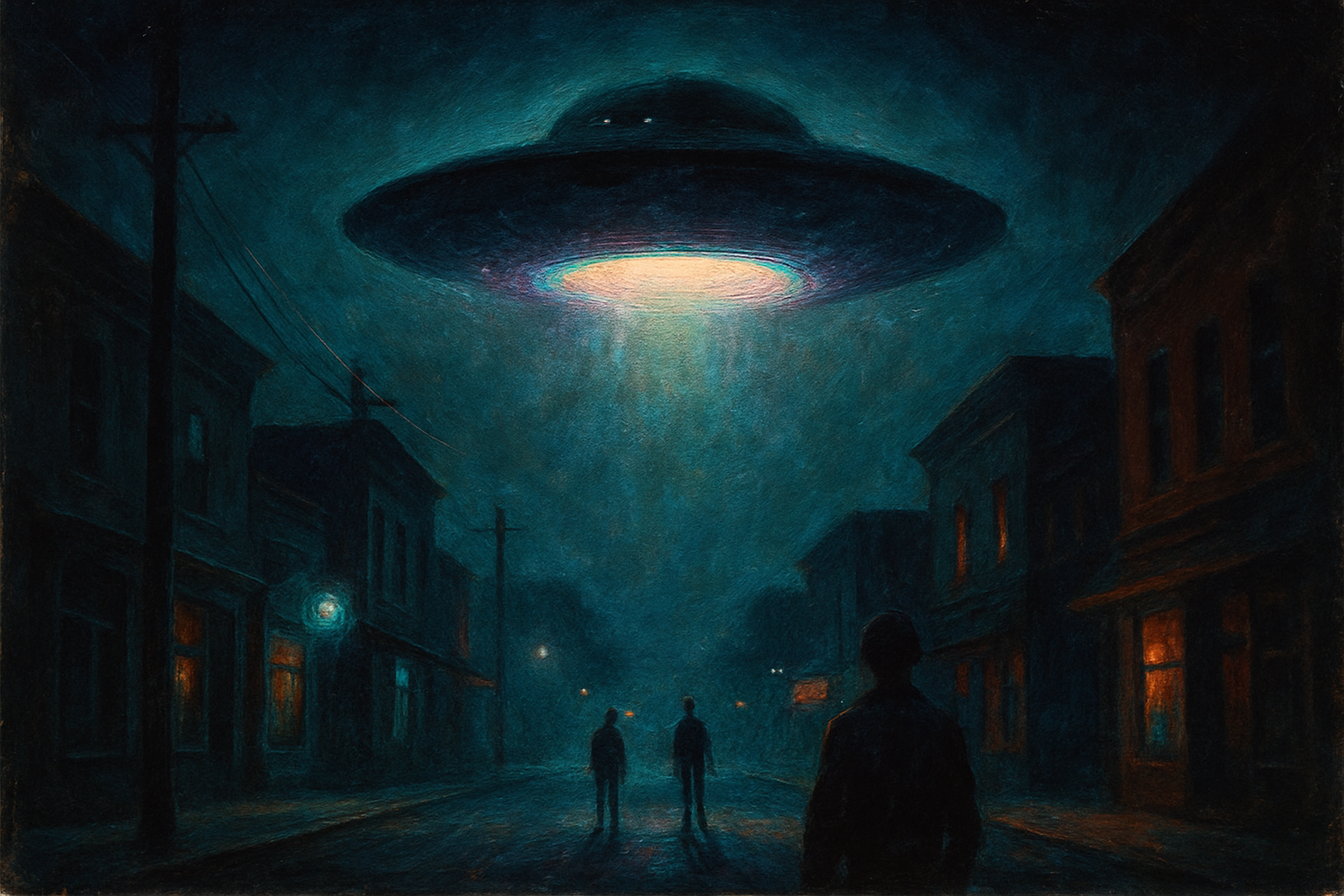 Atmospheric conceptual illustration — Contact (1985 novel)