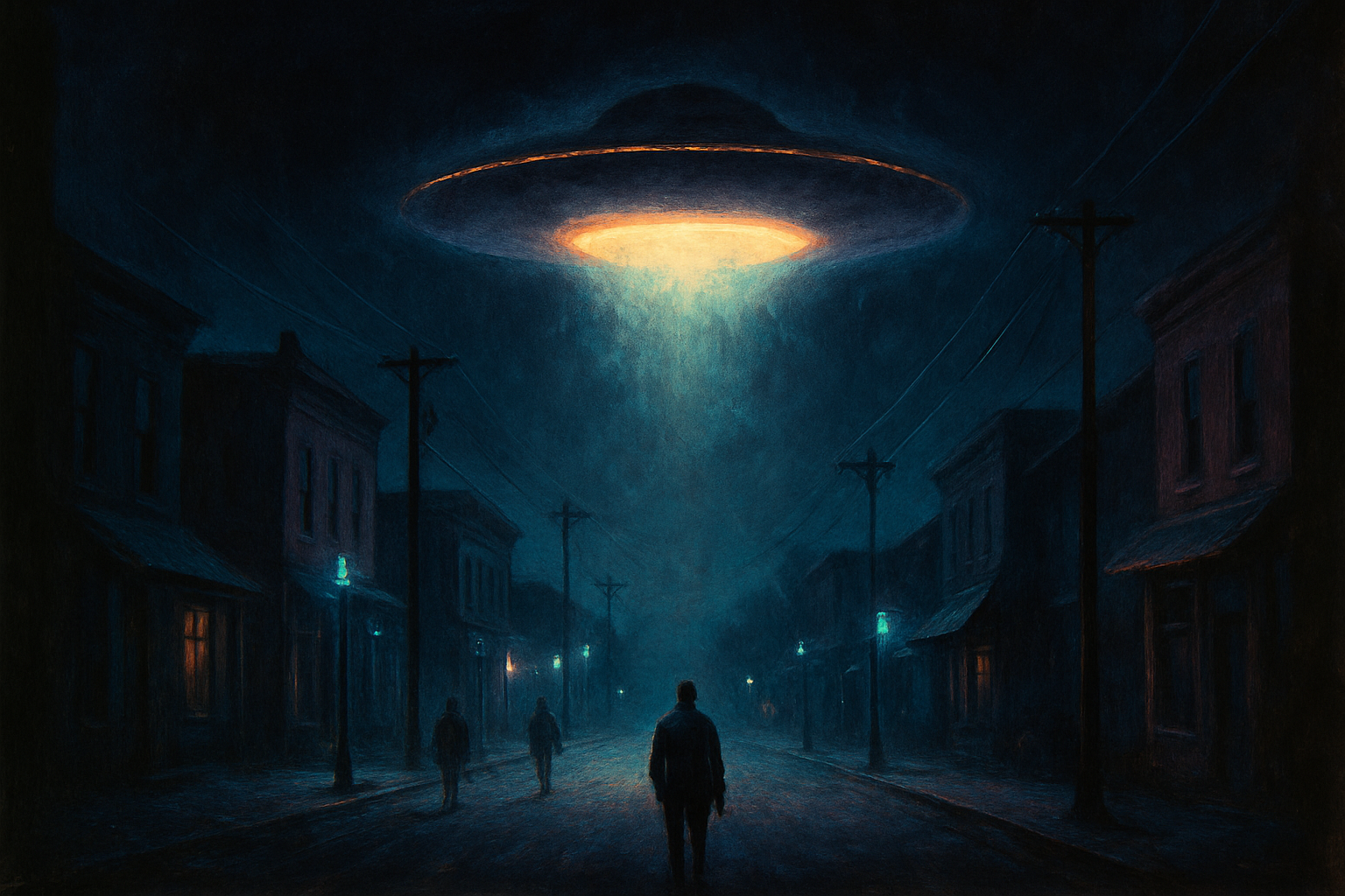 Atmospheric conceptual illustration — The War of the Worlds (1898)